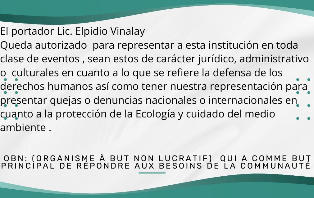 Imagen complementaria de la acreditación proporcionada