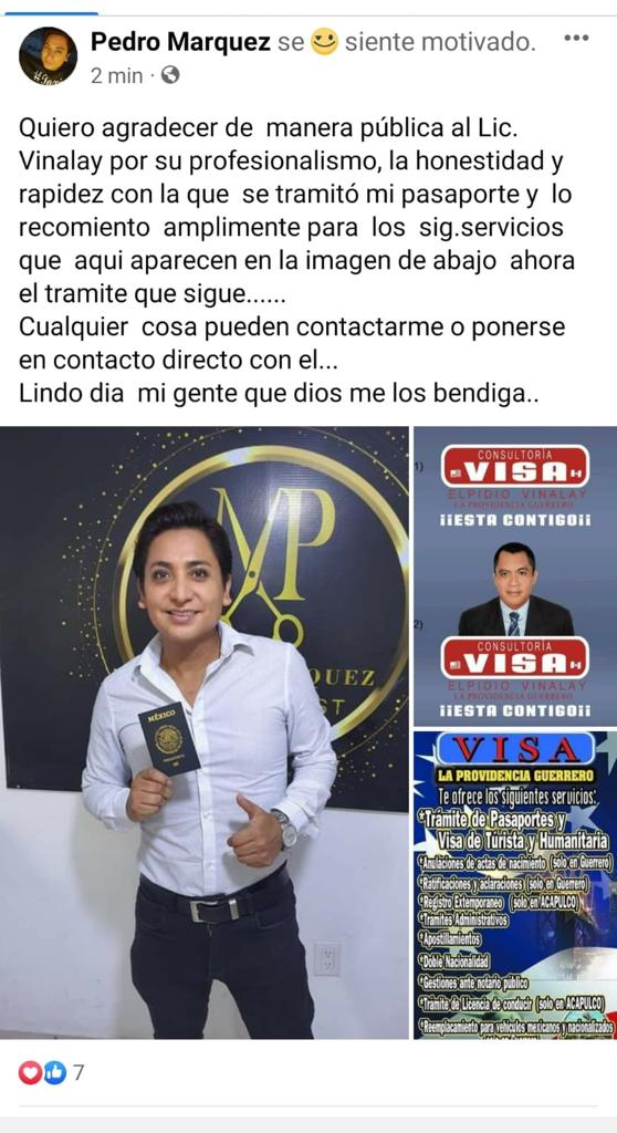 Testimonio sobre los servicios de Consultoría Jurídica La Providencia